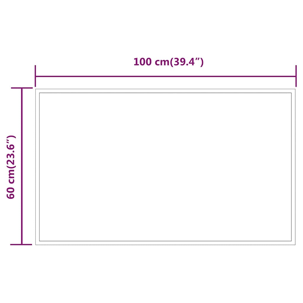 8720286876985_g_en_hd_3 vidaXL LED Bathroom Mirror 100x60 cm - Image 5