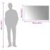 vidaXL LED Bathroom Mirror 100x60 cm - Image 6