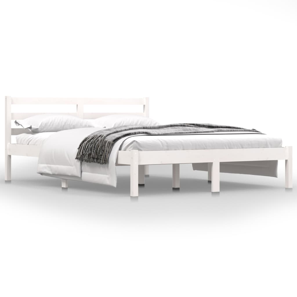 8720286877340_a_en_hd_1 vidaXL Bed Frame without Mattress White 135x190 cm - Image 2