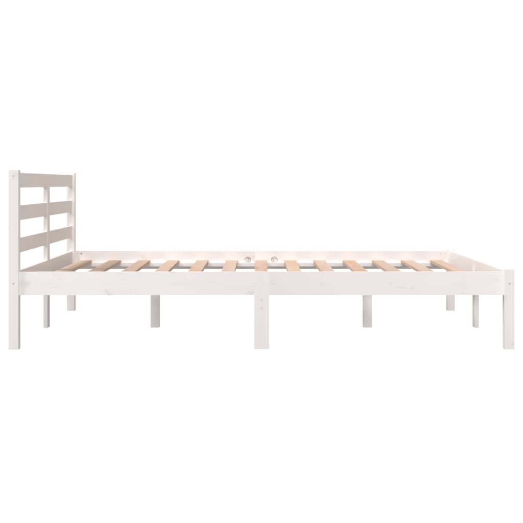 8720286877340_g_en_hd_3 vidaXL Bed Frame without Mattress White 135x190 cm - Image 5
