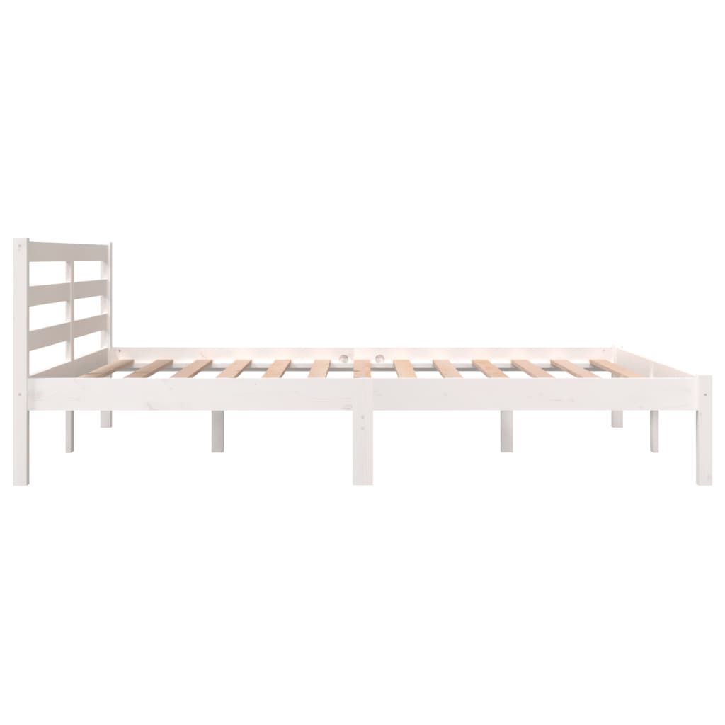 8720286877647_g_en_hd_3 vidaXL Bed Frame without Mattress White 150x200 cm - Image 5