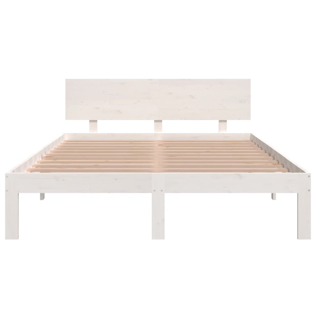8720286879573_g_en_hd_2 vidaXL Bed Frame without Mattress White 135x190 cm - Image 4