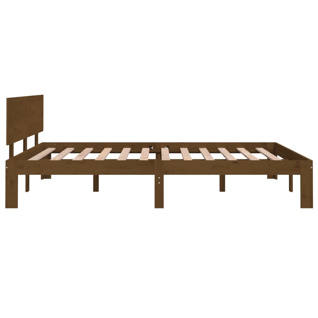 8720286879894_g_en_hd_3 vidaXL Bed Frame without Mattress Honey Brown 150x200 cm - Image 5