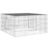 vidaXL Rabbit Cage 110x110x55 cm Galvanised Iron - Image 2
