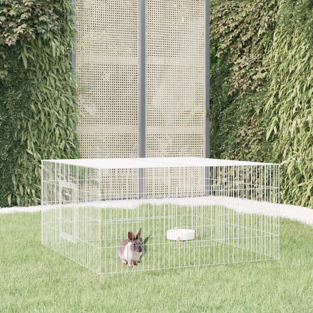 8720286880067_m_en_hd_1 vidaXL Rabbit Cage 110x110x55 cm Galvanised Iron - Image 1