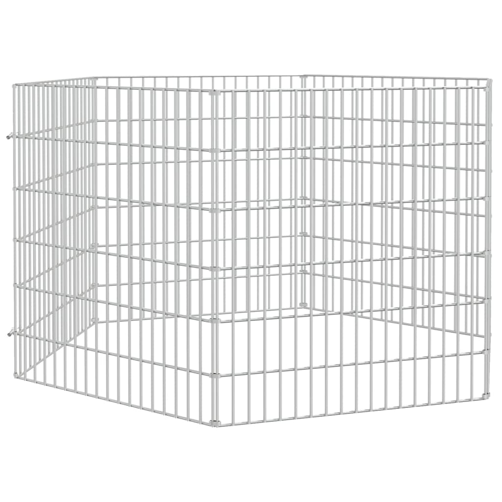 8720286880173_g_en_hd_1 vidaXL Free Range Animal Enclosure 6-Panel 54x60 cm Galvanised Iron - Image 3