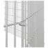 vidaXL Free Range Animal Enclosure 12-Panel 54x60 cm Galvanised Iron - Image 6
