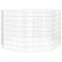 vidaXL Free Range Animal Enclosure 8-Panel 54x80 cm Galvanised Iron - Image 3