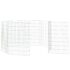 vidaXL Free Range Animal Enclosure 8-Panel 54x80 cm Galvanised Iron - Image 5