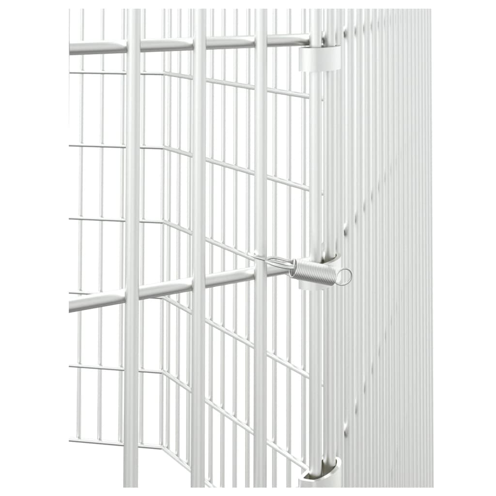 8720286880227_g_en_hd_4 vidaXL Free Range Animal Enclosure 8-Panel 54x80 cm Galvanised Iron - Image 6