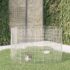 vidaXL Free Range Animal Enclosure 8-Panel 54x80 cm Galvanised Iron