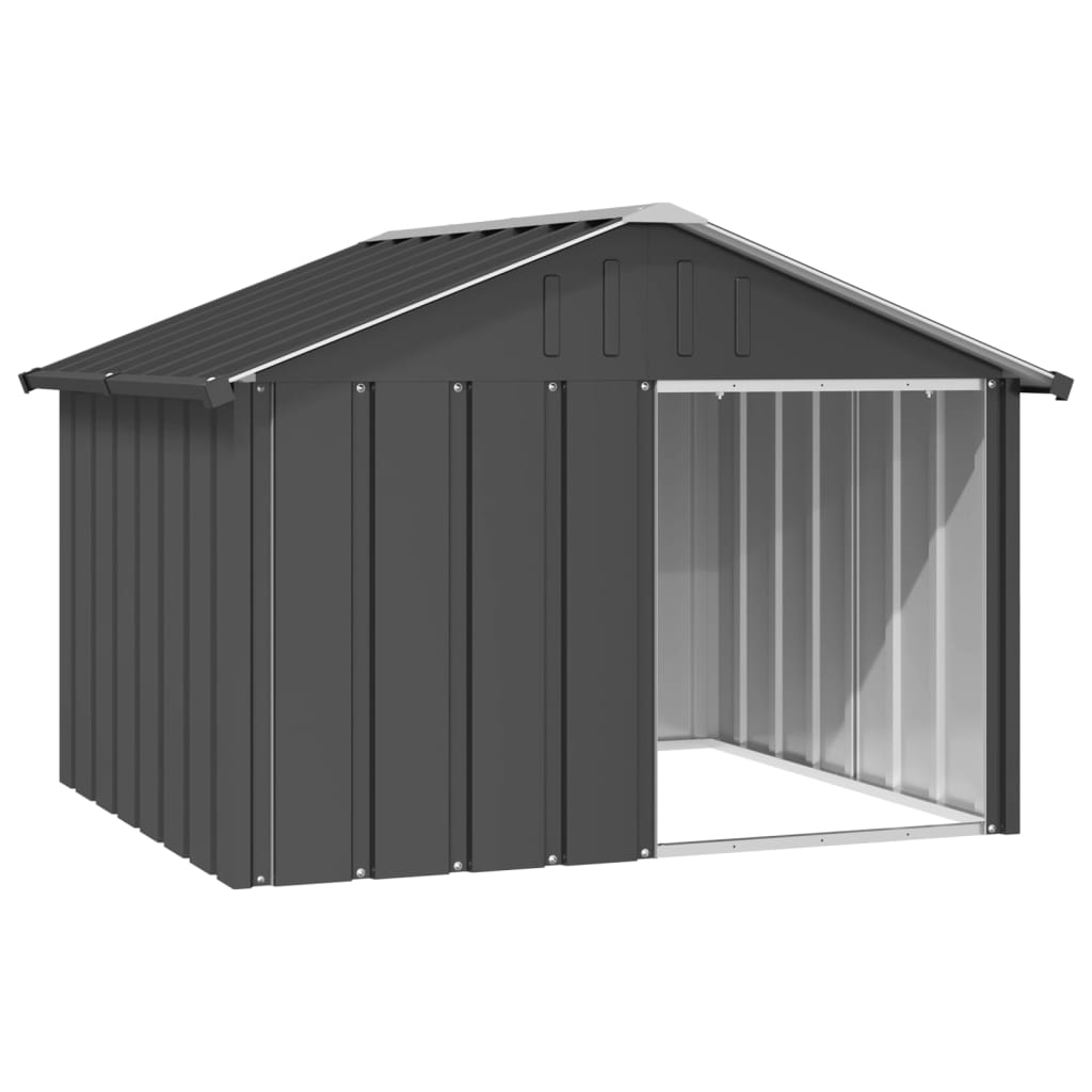8720286902462_a_en_hd_1 vidaXL Dog House Anthracite 116.5x103x81.5 cm Galvanised Steel - Image 1