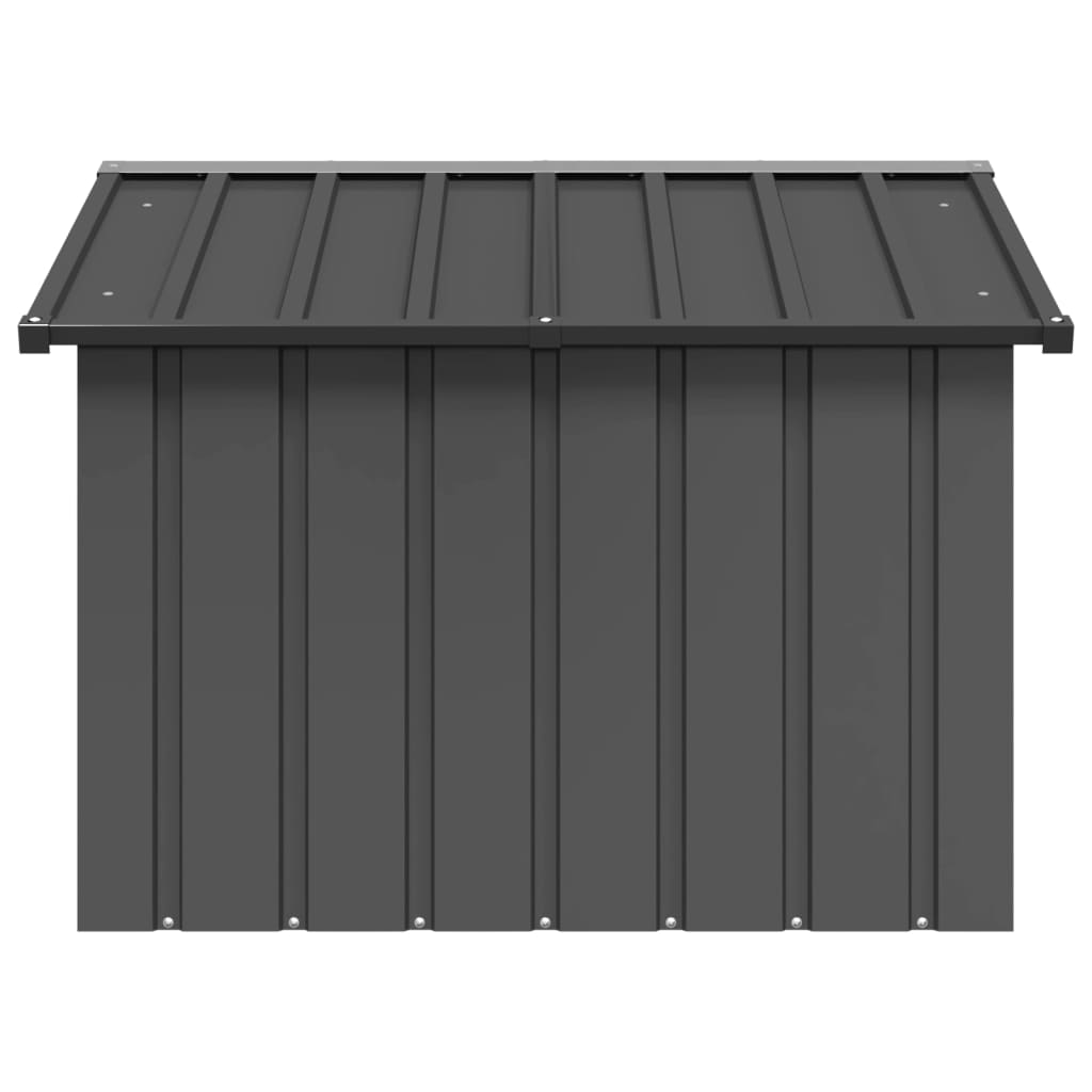 8720286902462_g_en_hd_2 vidaXL Dog House Anthracite 116.5x103x81.5 cm Galvanised Steel - Image 3