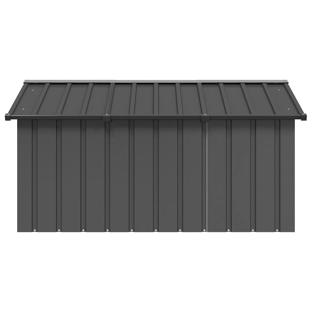 8720286902479_g_en_hd_2 vidaXL Dog House Anthracite 116.5x153x81.5 cm Galvanised Steel - Image 4