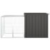 vidaXL Chicken Cage Anthracite 200x91x100 cm Galvanised Steel - Image 3