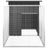 vidaXL Chicken Cage Anthracite 200x91x100 cm Galvanised Steel - Image 4