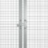 vidaXL Chicken Cage Anthracite 200x91x100 cm Galvanised Steel - Image 5