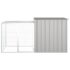 vidaXL Chicken Cage Grey 200x91x100 cm Galvanised Steel - Image 3