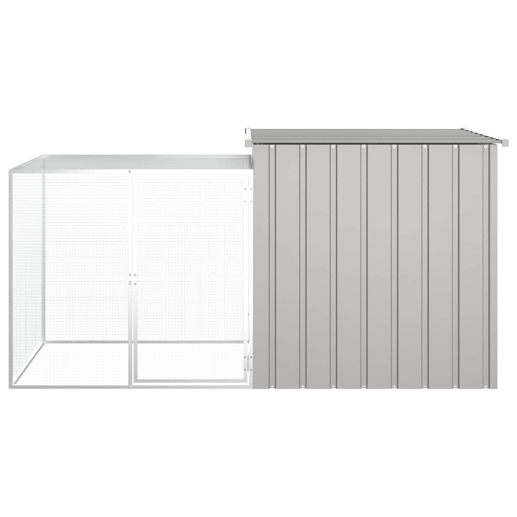 8720286902516_g_en_hd_2 vidaXL Chicken Cage Grey 200x91x100 cm Galvanised Steel - Image 3