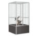 vidaXL Bird Cage Anthracite 111x107x211.5 cm Galvanised Steel - Image 2
