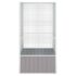 vidaXL Bird Cage Grey 111x107x211.5 cm Galvanised Steel - Image 4