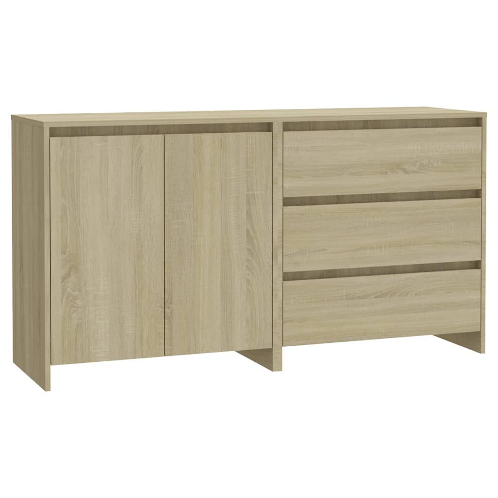 8720286903575_a_en_hd_1 vidaXL 2 Piece Sideboard Sonoma Oak Engineered Wood - Image 2