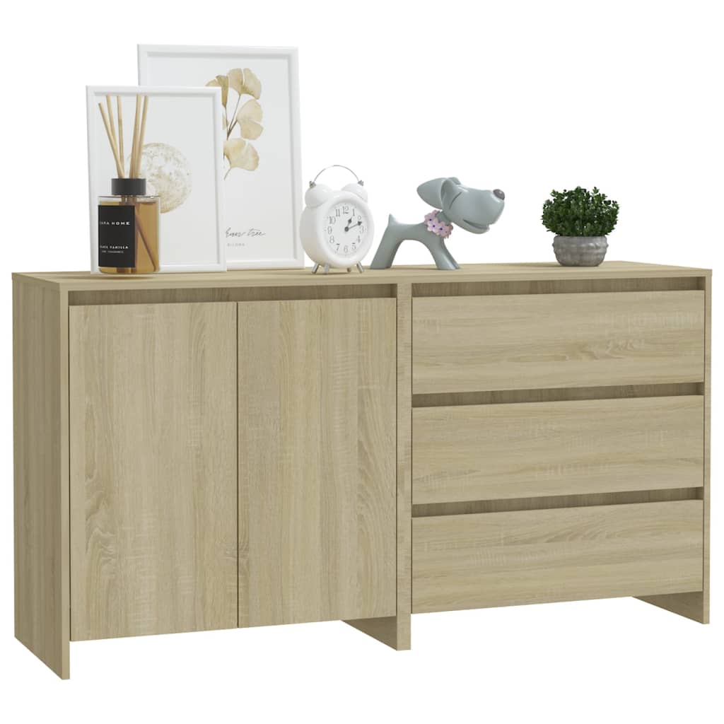 8720286903575_g_en_hd_1 vidaXL 2 Piece Sideboard Sonoma Oak Engineered Wood - Image 4