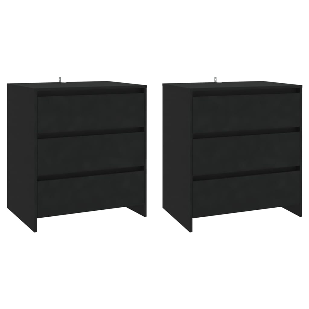8720286903643_g_en_hd_1 vidaXL 3 Piece Sideboard Black Engineered Wood - Image 4