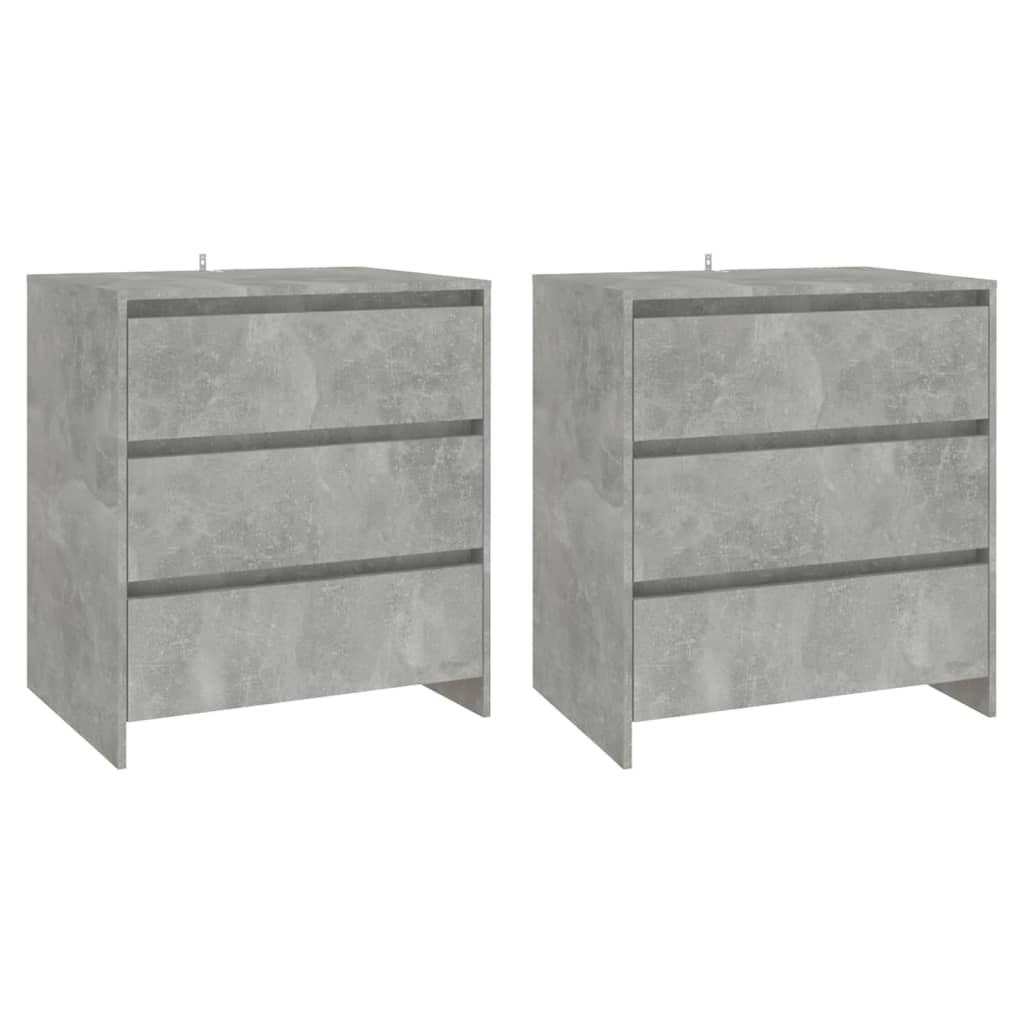 8720286903667_g_en_hd_1 vidaXL 3 Piece Sideboard Concrete Grey Engineered Wood - Image 4