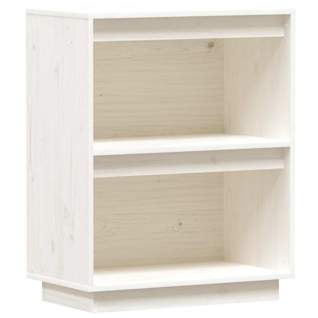 8720286904589_a_en_hd_1 vidaXL Console Cabinet White 60x34x75 cm Solid Wood Pine - Image 2