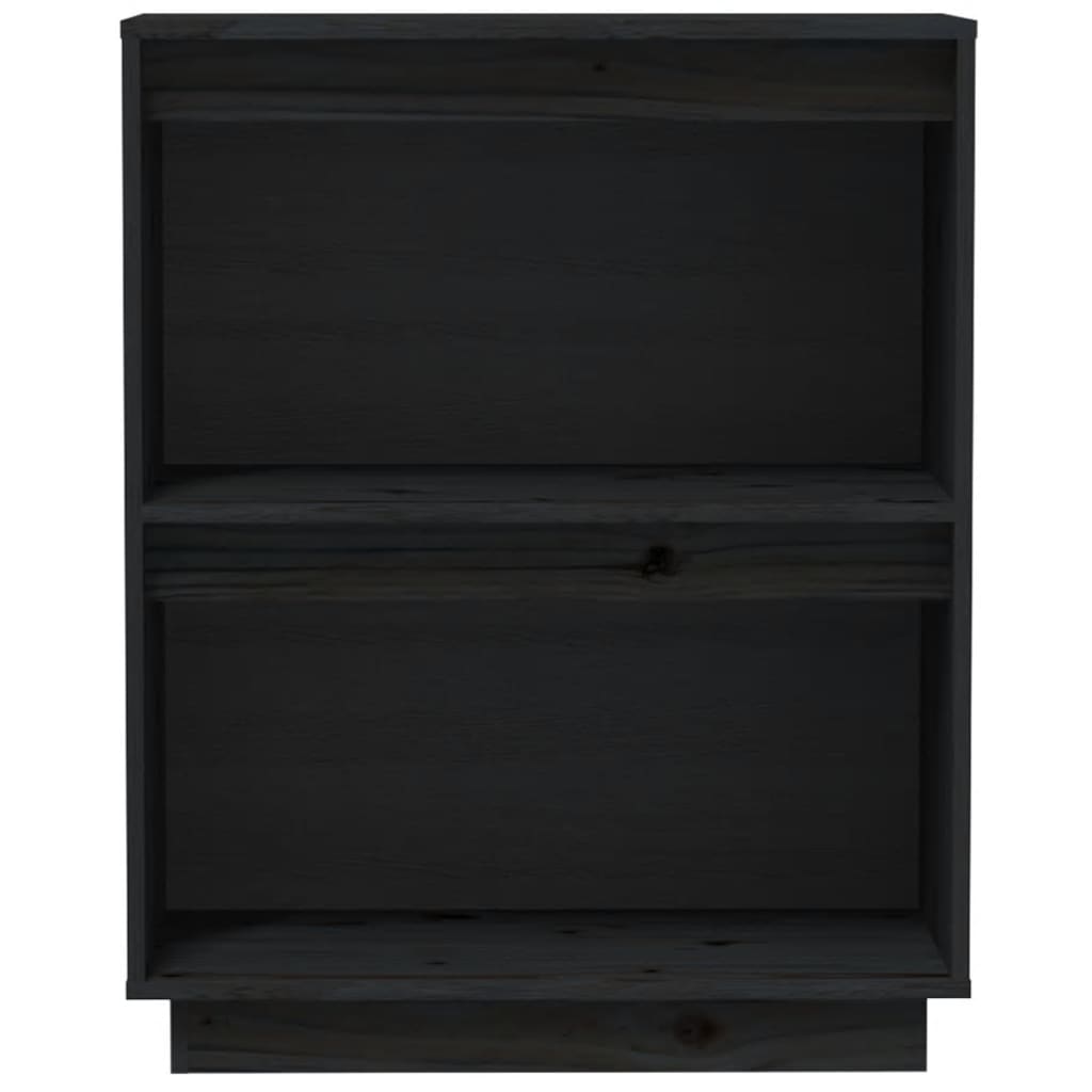 8720286904619_g_en_hd_3 vidaXL Console Cabinet Black 60x34x75 cm Solid Wood Pine - Image 6