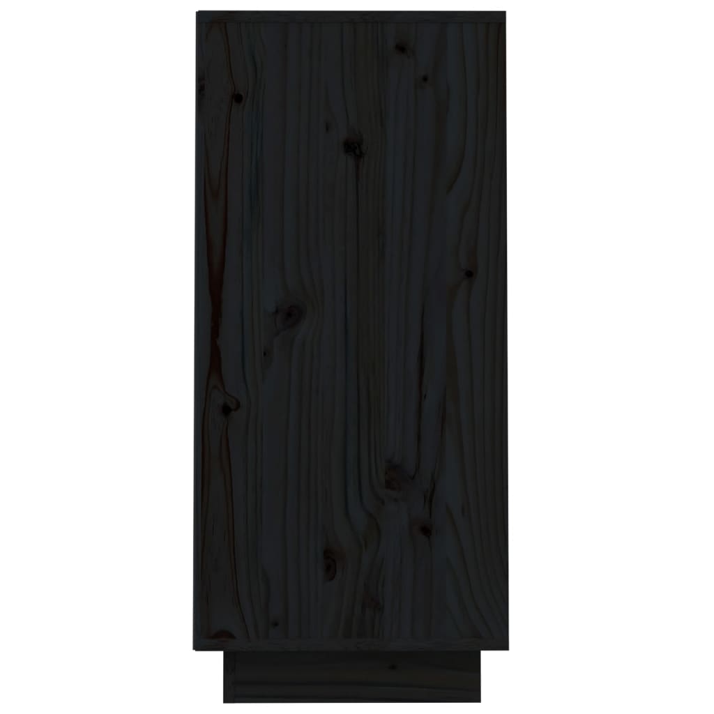8720286904619_g_en_hd_4 vidaXL Console Cabinet Black 60x34x75 cm Solid Wood Pine - Image 7