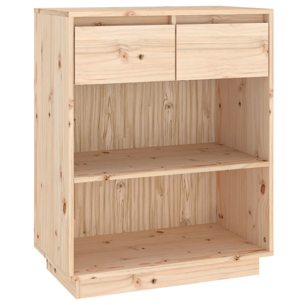 8720286904725_a_en_hd_1 vidaXL Console Cabinet 60x34x75 cm Solid Wood Pine - Image 2
