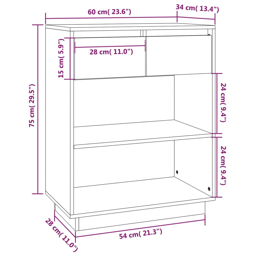 8720286904725_g_en_hd_7 vidaXL Console Cabinet 60x34x75 cm Solid Wood Pine - Image 10