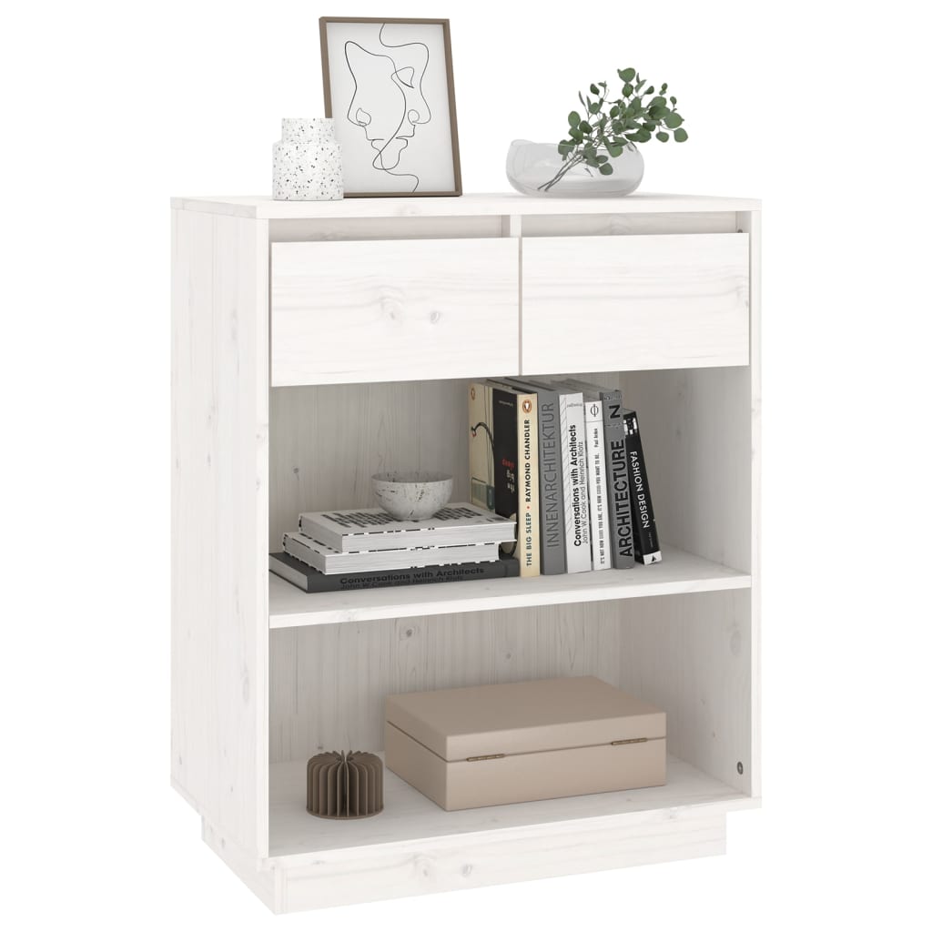 8720286904732_g_en_hd_2 vidaXL Console Cabinet White 60x34x75 cm Solid Wood Pine - Image 5