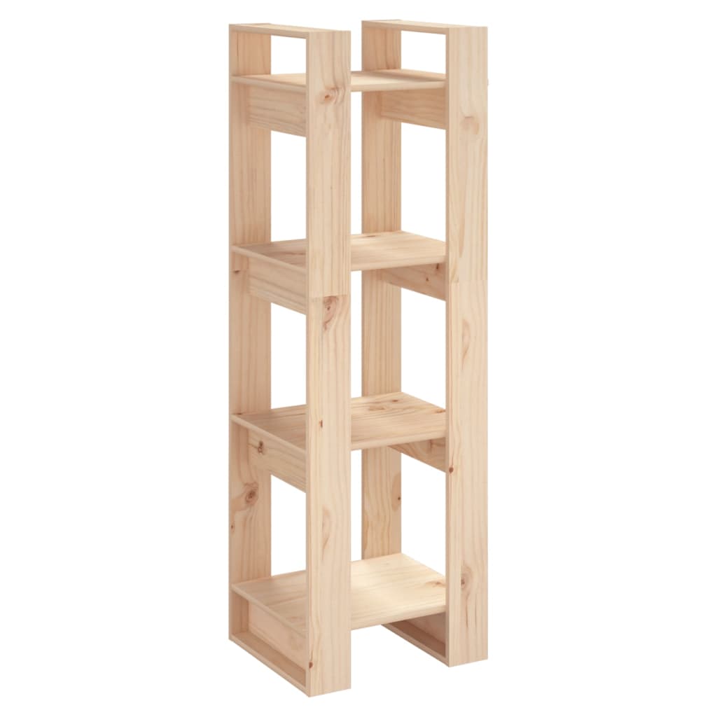 8720286905029_a_en_hd_1 vidaXL Book Cabinet/Room Divider 41x35x125 cm Solid Wood Pine - Image 2