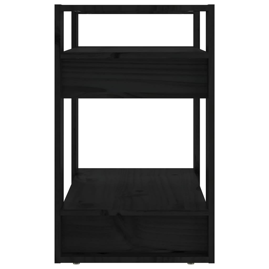 8720286905166_g_en_hd_2 vidaXL Book Cabinet/Room Divider Black 60x35x57 cm Solid Wood Pine - Image 5