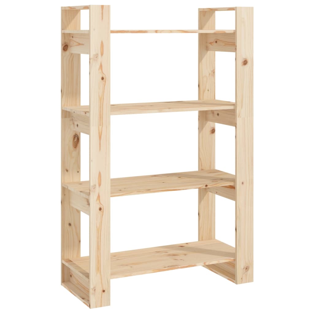 8720286905425_a_en_hd_1 vidaXL Book Cabinet/Room Divider 80x35x125 cm Solid Wood Pine - Image 2