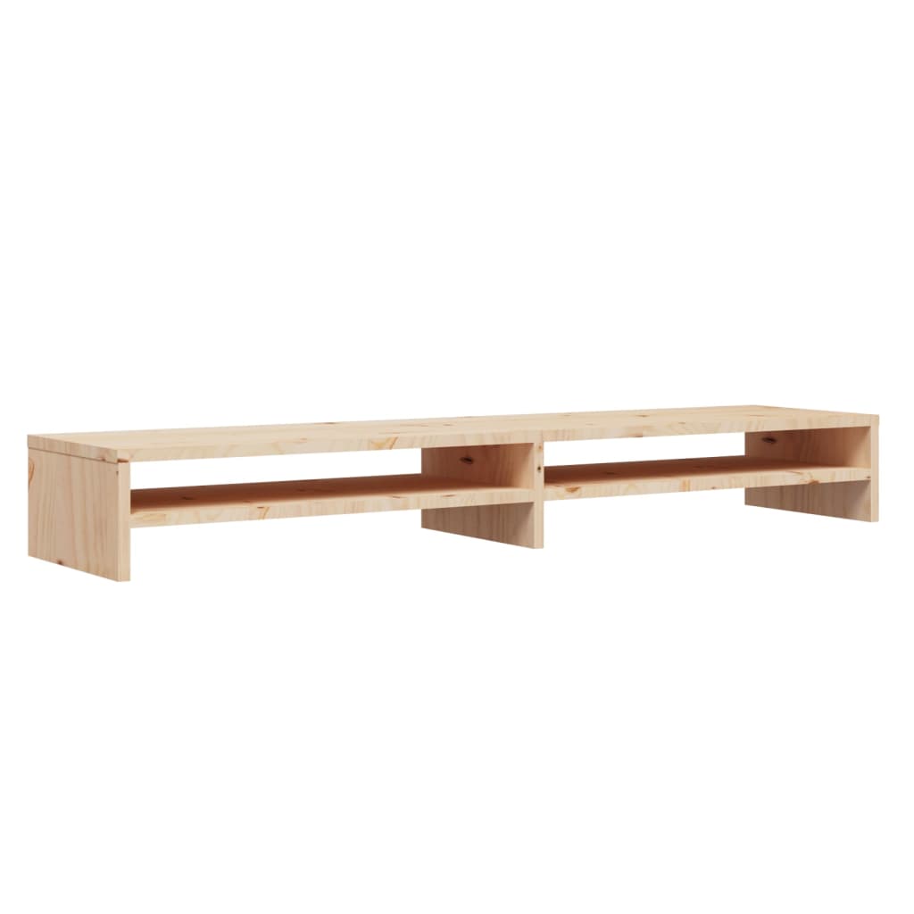 8720286905579_a_en_hd_1 vidaXL Monitor Stand 100x24x13 cm Solid Wood Pine - Image 2