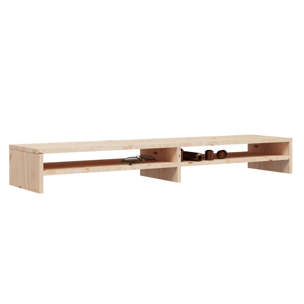 8720286905579_g_en_hd_2 vidaXL Monitor Stand 100x24x13 cm Solid Wood Pine - Image 5