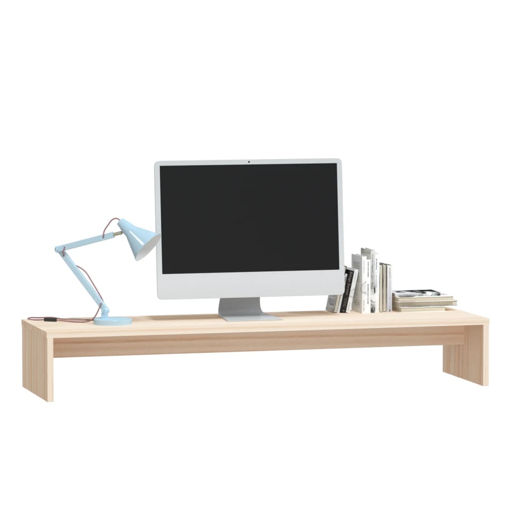 8720286905678_g_en_hd_2 vidaXL Monitor Stand 100x27x15 cm Solid Wood Pine - Image 5