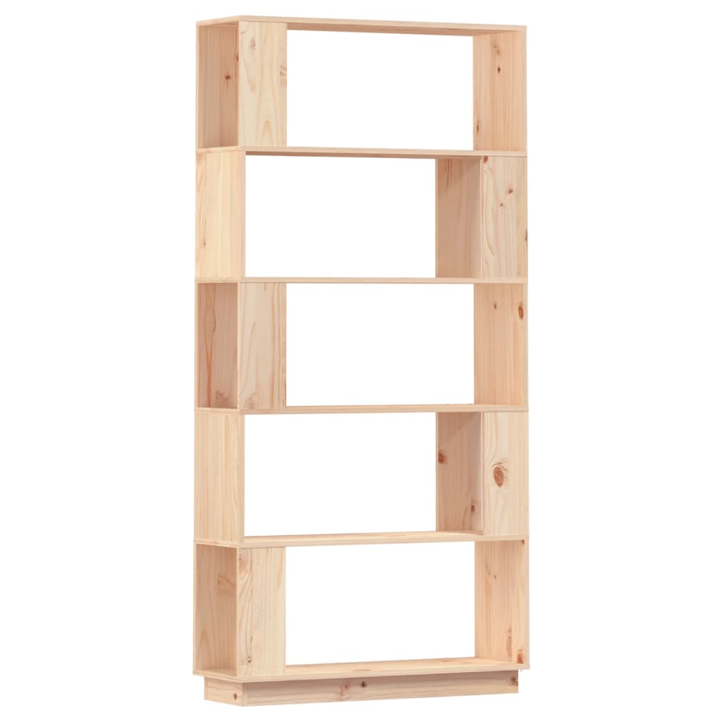 8720286906071_a_en_hd_1 vidaXL Book Cabinet/Room Divider 80x25x163.5 cm Solid Wood Pine - Image 2