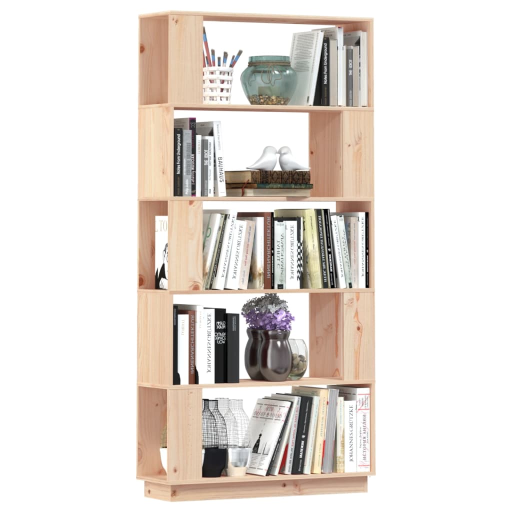 8720286906071_g_en_hd_3 vidaXL Book Cabinet/Room Divider 80x25x163.5 cm Solid Wood Pine - Image 6