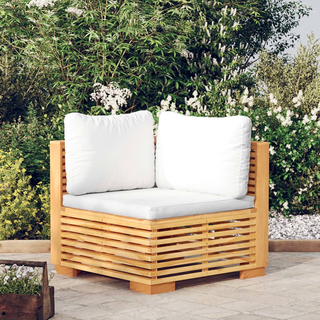 8720286907863_m_en_hd_1 vidaXL Garden Corner Sofa with Cream Cushions Solid Wood Teak - Image 1