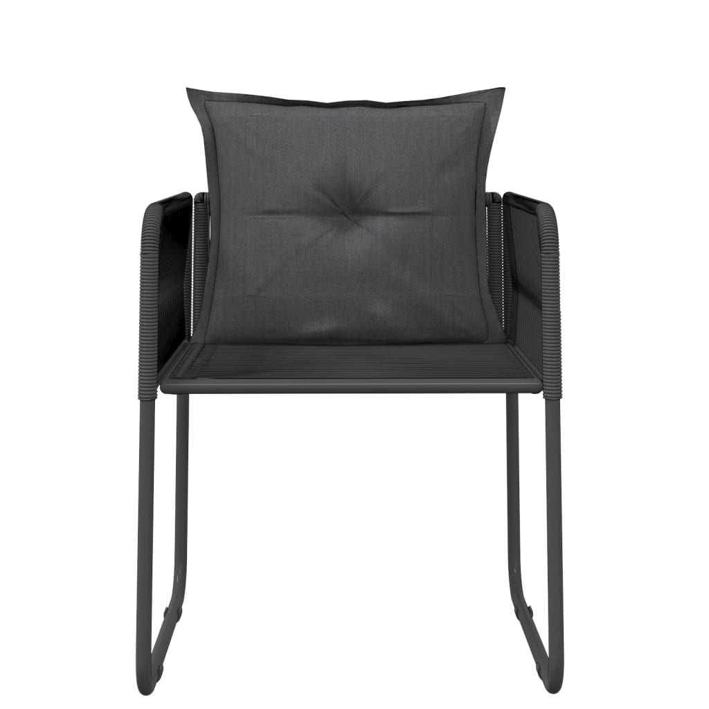 8720286910511_g_en_hd_4 vidaXL 3 Piece Garden Dining Set Black - Image 6