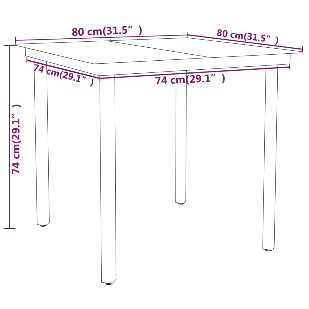 8720286910634_g_en_hd_5 vidaXL 3 Piece Garden Dining Set Black - Image 7