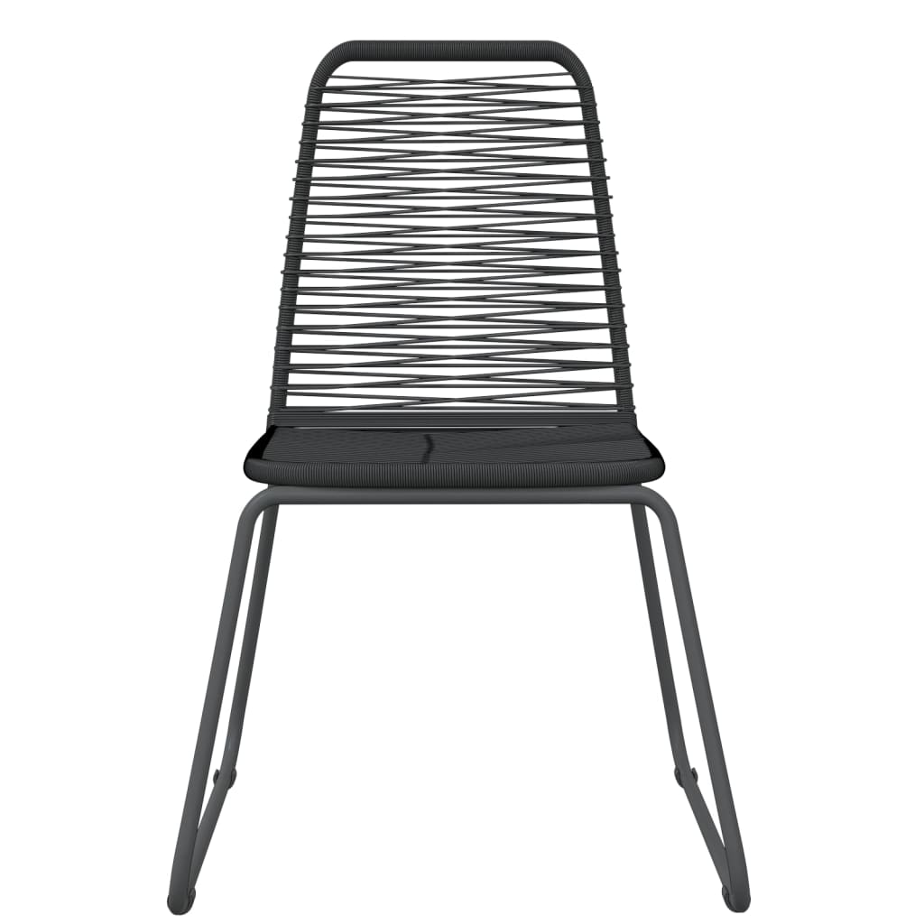 8720286910702_g_en_hd_2 vidaXL 5 Piece Garden Dining Set Black - Image 4