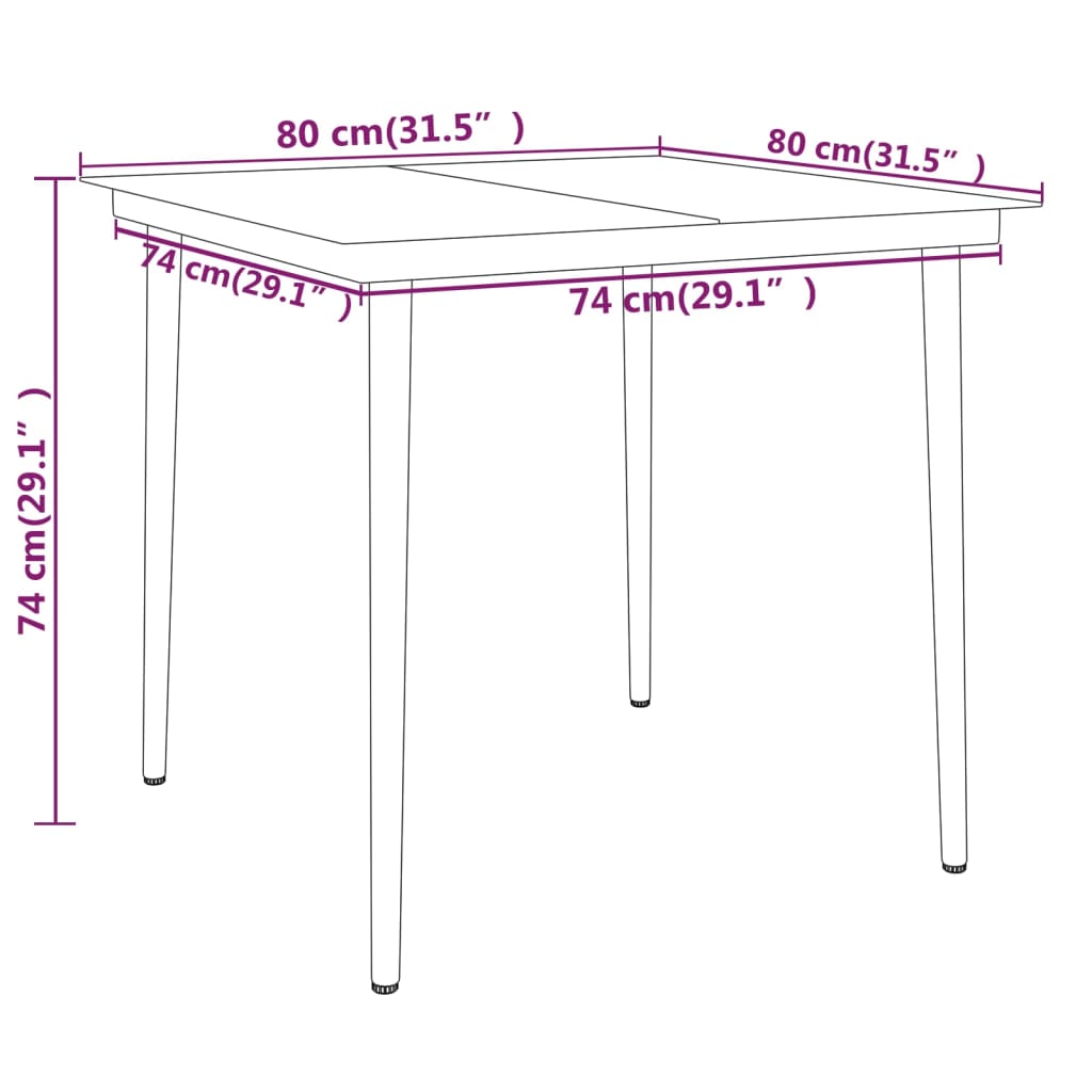8720286910931_g_en_hd_6 vidaXL 3 Piece Garden Dining Set Black - Image 8