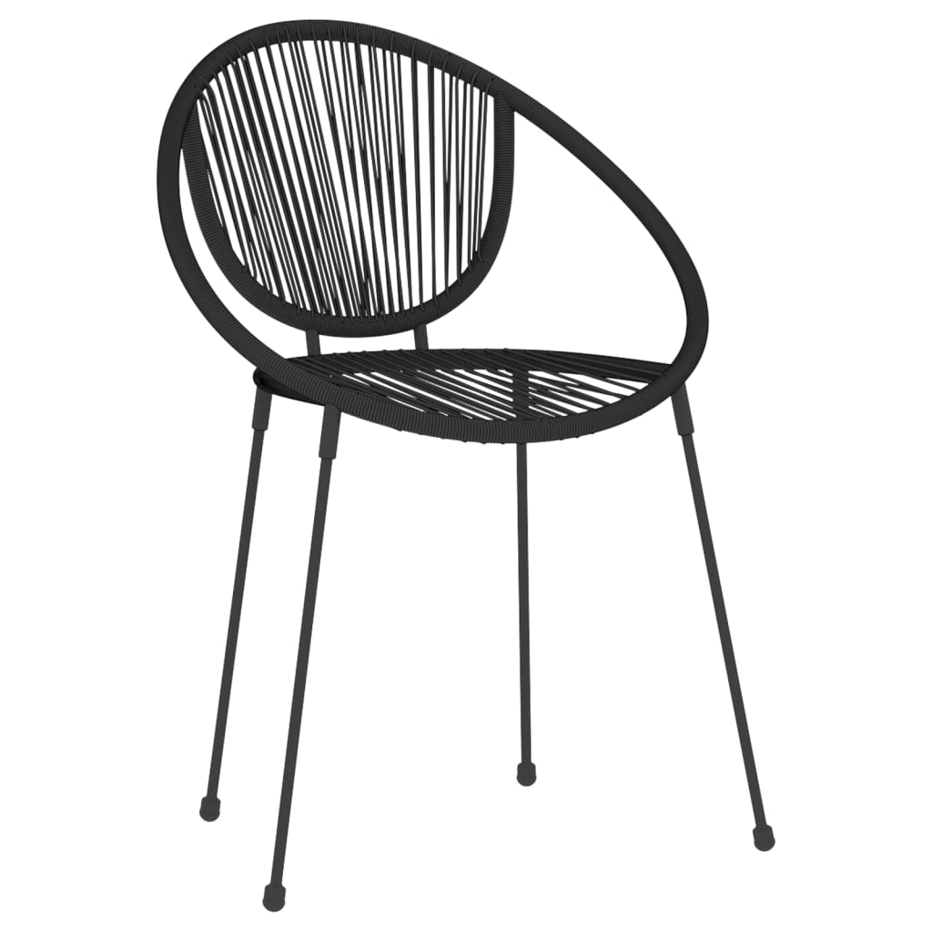 8720286910993_g_en_hd_1 vidaXL 3 Piece Garden Dining Set Black - Image 3