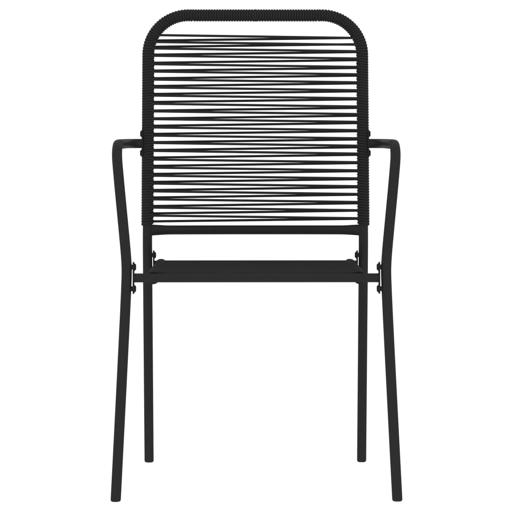 8720286911198_g_en_hd_2 vidaXL 5 Piece Garden Dining Set Black - Image 4